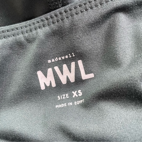 Madewell MWL Flex High Rise Leggings in Dark Palm - Picture 4 of 7
